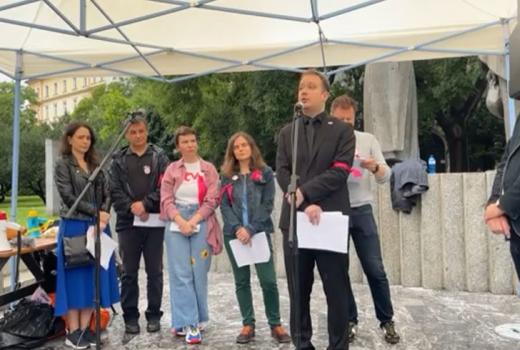 Štrajk zaposlenih Radiotelevizije Slovačke protiv novog zakona o javnom servisu